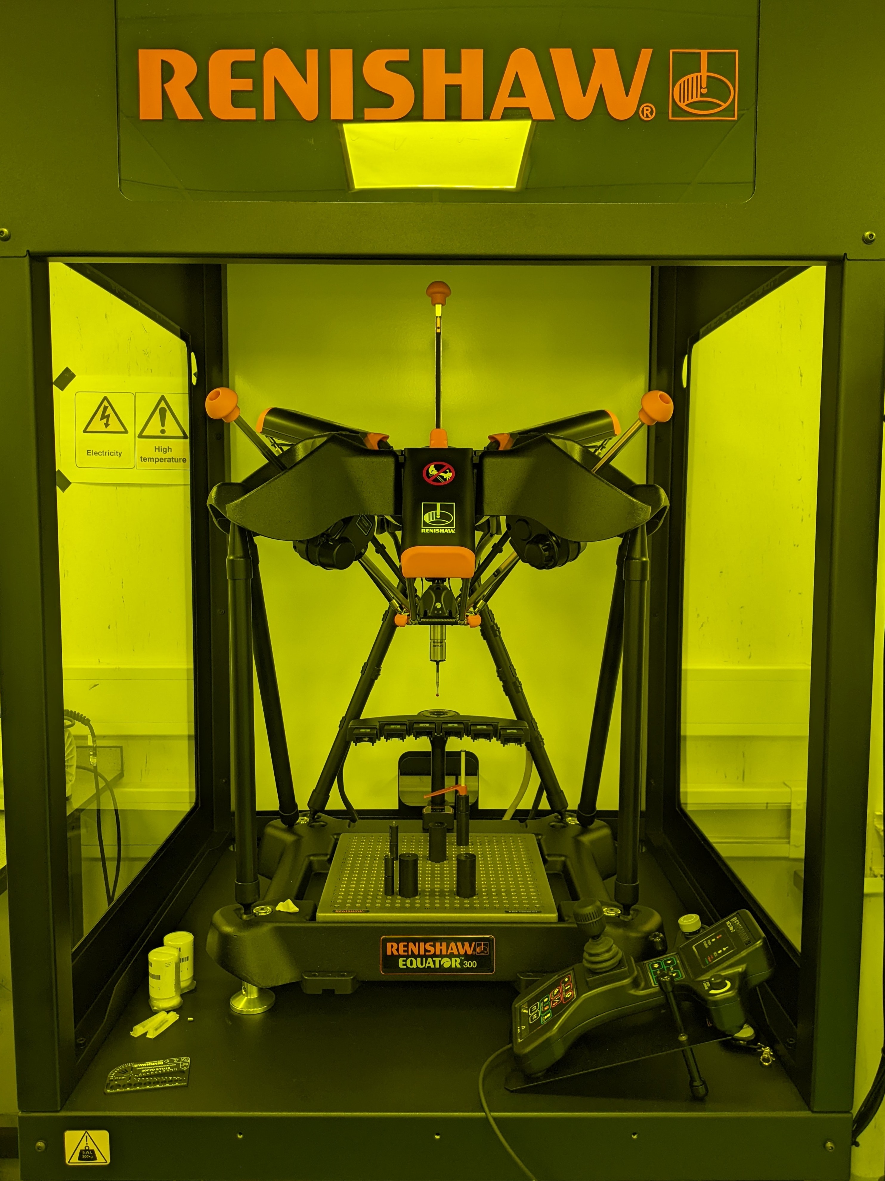 Renishaw comparator